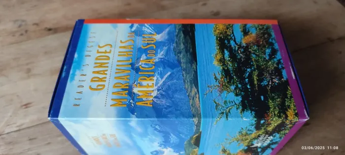 Box VHS Grande Maravilhas da América do Sul Reader's Digest