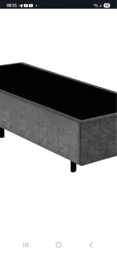 Base de cama de solteiro em SUPER OFERTA: só 199,00 reais.