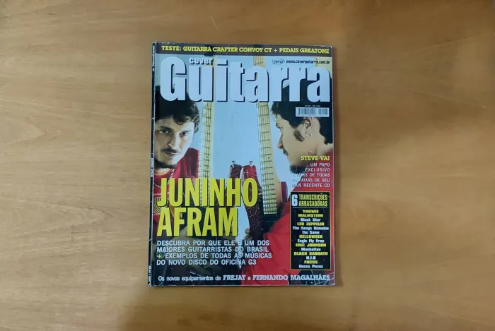 Revista Guitarra - Edição Especial Juninho Afran