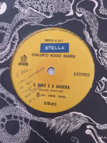 Compact disc de Vinil Conjunto Nosso Samba