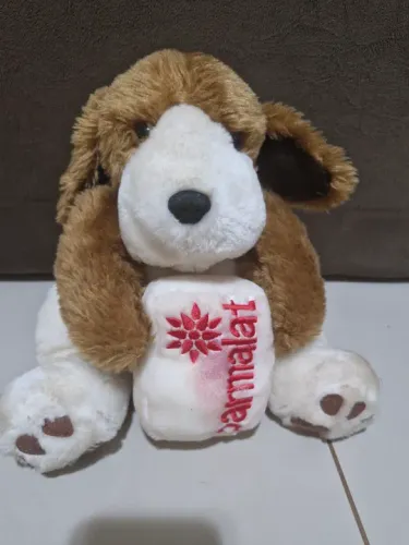 Vintage - Pelúcia Cachorrinho Parmalat