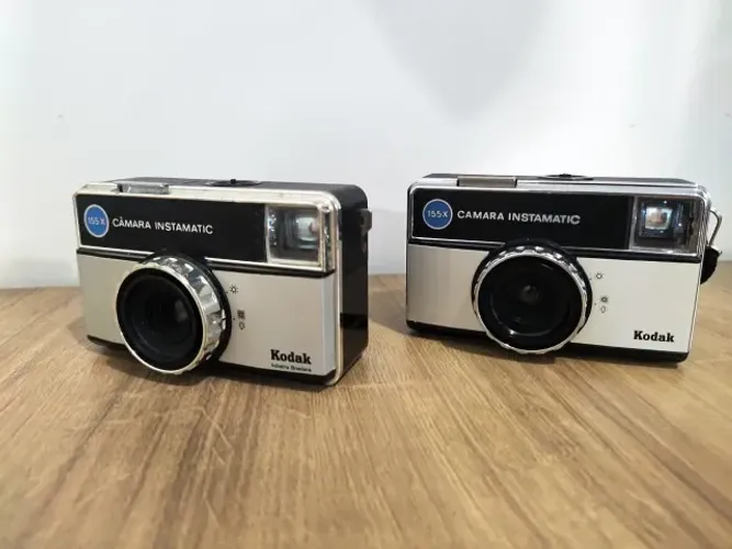 Câmeras Kodak Instamatic 155X - Ótimo estado