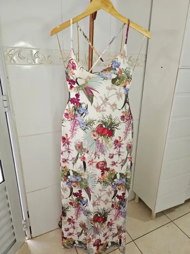 Vestido Longo Floral Marcia Mello
