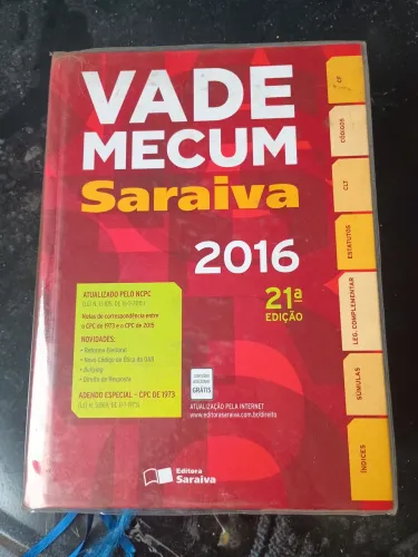 LIVRO VADE MECUM SARAIVA 2016