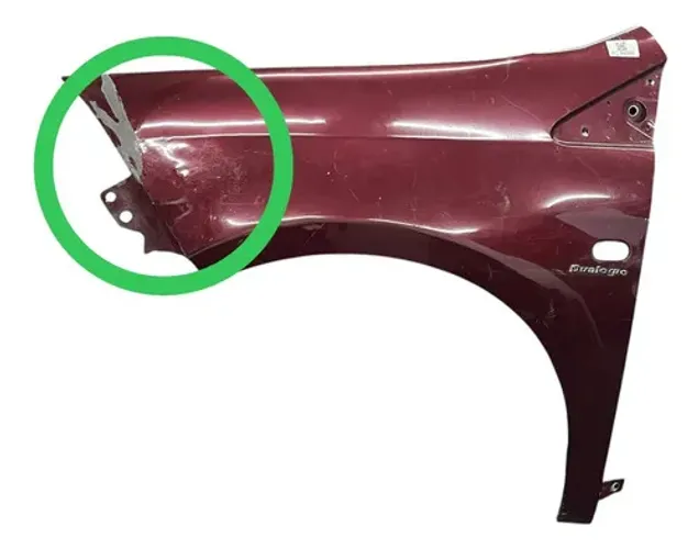 Paralama Esquerdo Fiat Bravo 1.8 2010 2011 2012 13 Detalhe