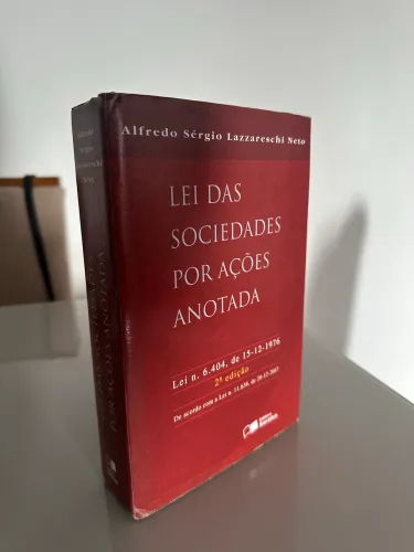 Lei das Sociedades por Ações Anotada - Alfredo Lazzareschi Neto (2ª Ed.)