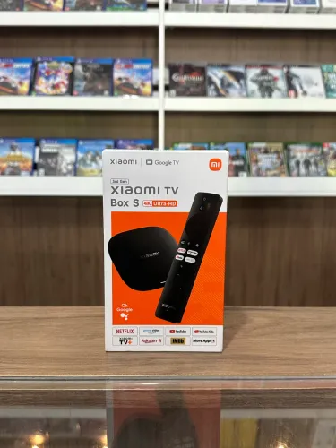 Tv Box Xiaomi Mi Box S 4k 3 Geração - Sem Juros - Novo - Loja Fisica