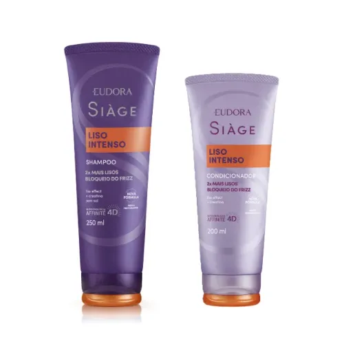 Combo Eudora Liso Intenso Shampoo + Condicionador
