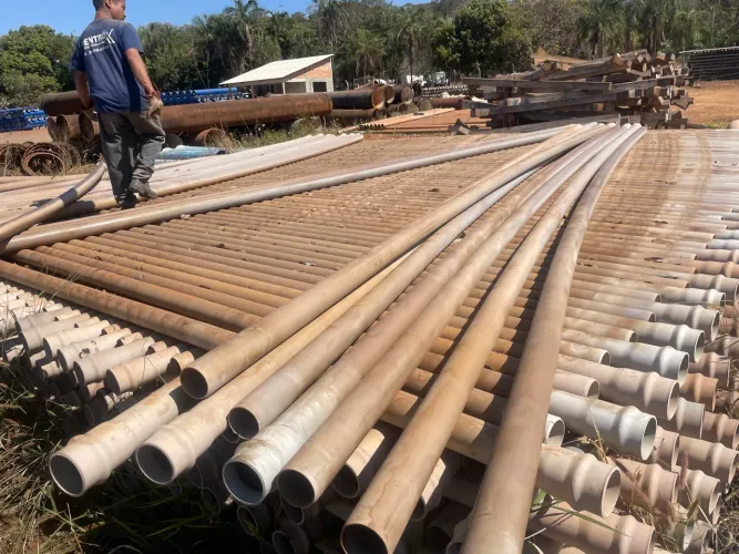 Na Centro X tem tubo pvc pba 75mm pn 60