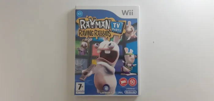 Jogo original Nintendo Wii - Rayman Raving Rabbids - TV Party - PAL