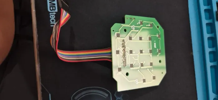 Placa Teclado Relógio De Ponto