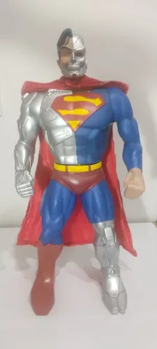 Superman Cyborg Mattel Original (Peça Rara)