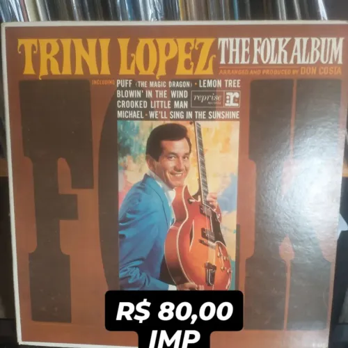 Vinil Trini Lopez preços nas fotos
