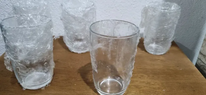Conjunto de copos de vidro