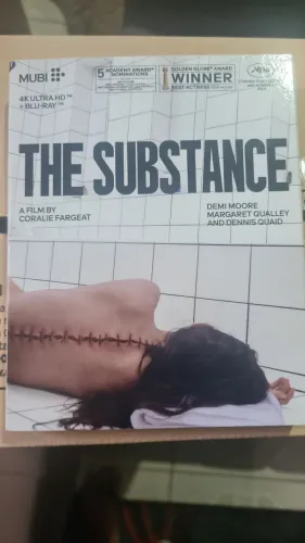 BLU RAY 4K THE SUBSTANCE A SUBSTÂNCIA 