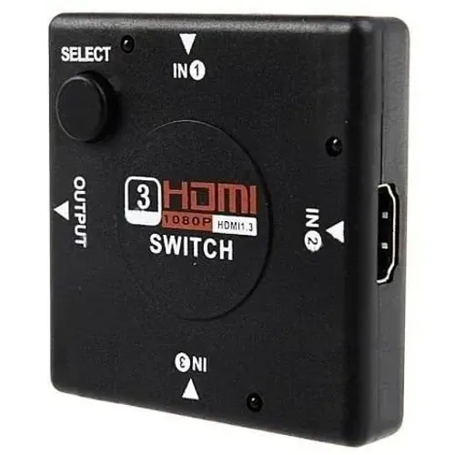 Hdtv switch Hdmi Switch 3 Portas 3x1 Hdtv -xbox -dvd-tv Lcd Led