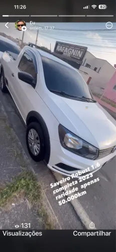 Volkswagen Saveiro Robust 1.6 Total Flex 8V 2023