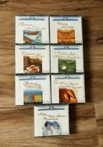 lote box de CDs