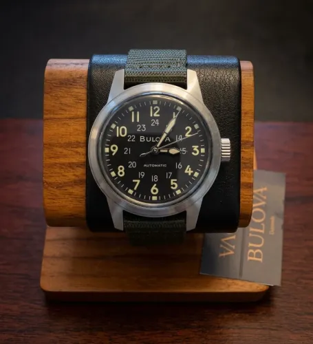 Relógio Bulova Edição Especial Military Edition Novo