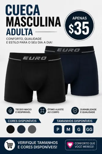 Cueca masculina adulta