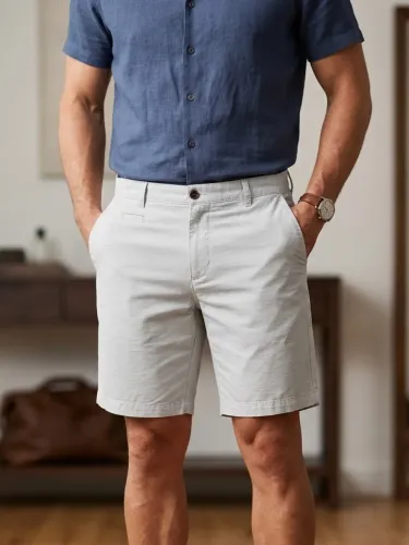 Shorts masculino tam 44 branco mescla da Ripping