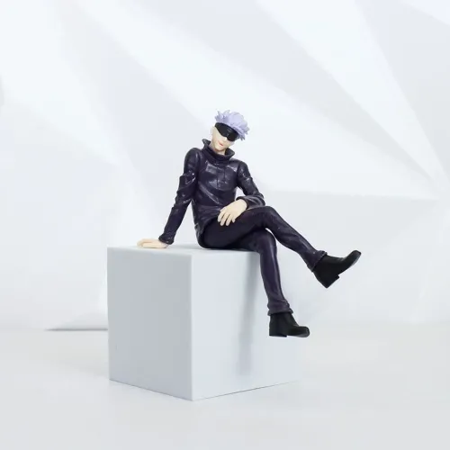 Figure satoru gojo anime jujutsu kaisen figura de ação