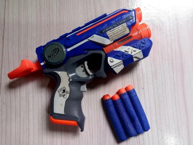 NERF ELITE LASER COMPLETA 
