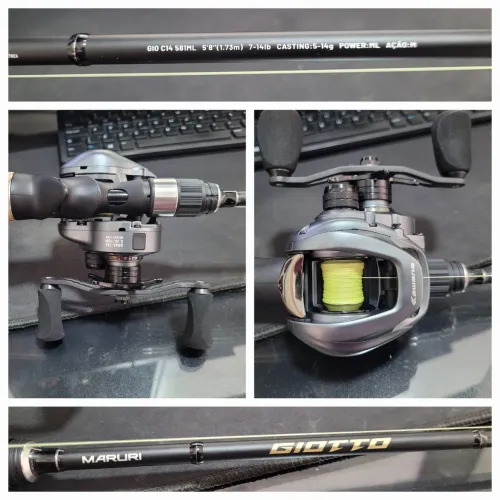 Conjunto Pesca Completo