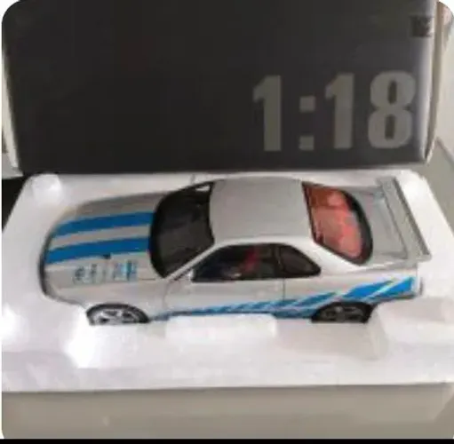 Miniatura velozes e furiosos escala 1/18