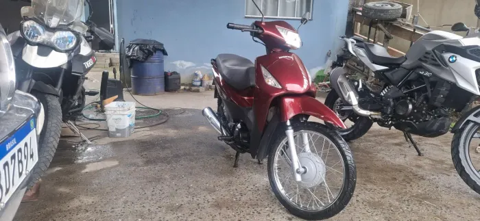 Biz 125 partida elétrica
