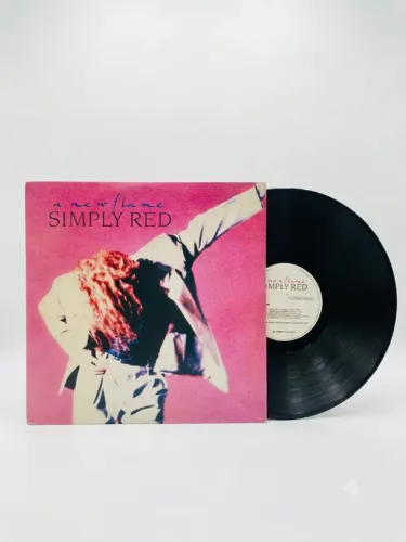 Disco De Vinil Simply Red - A New Flame (1989) WEA - Inclui If You Don't Know Me By Now
