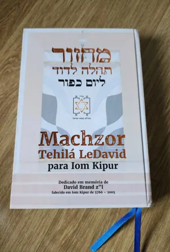 Livro Machzor Tehilá LeDavid para Iom Kipur