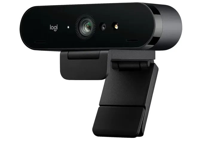 Web Cam 4K Logitech Brio Preta