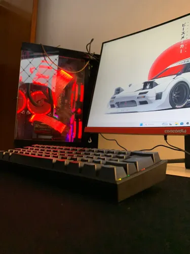 PC Gamer Completo com Monitor Curvo