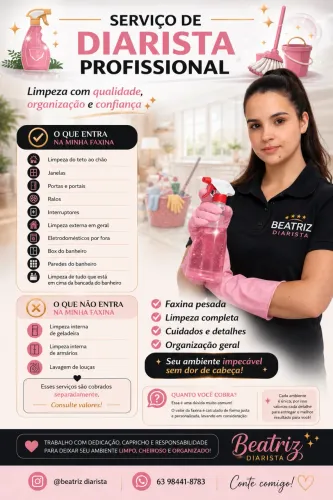 Diarista palmas to