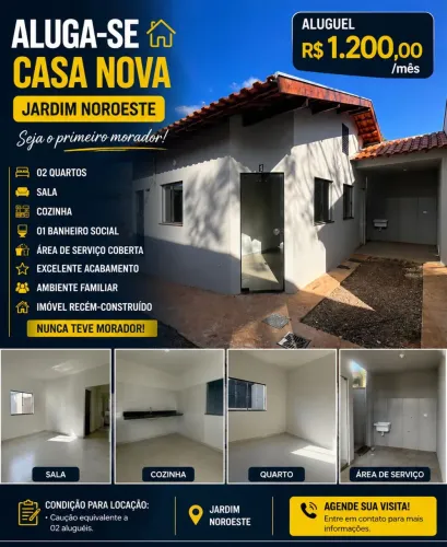Casa para locação