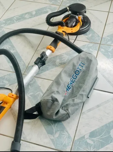 Vendo uma lixadeira elétrica orbital girafa parede e teto com sucção de poeira 