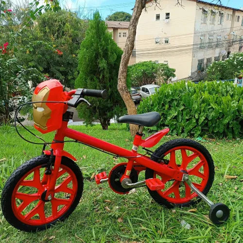 Bicicleta aro 16 Homem de Ferro