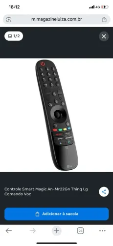 Controle LG Original 