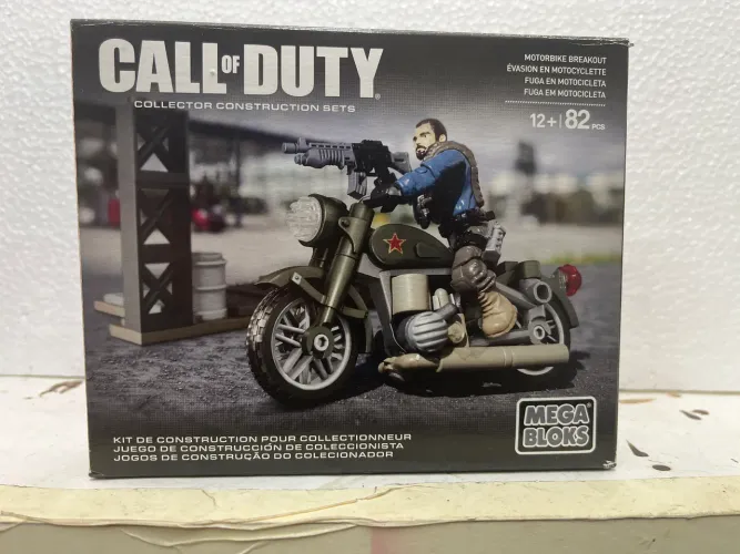 Blocos de Construção Mega Bloks Call of Duty Motorbike Breakout