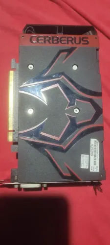 (DEFEITO, ler descrição) Placa de Video Cerberus asus, George GTX 1050 TI- 4GB