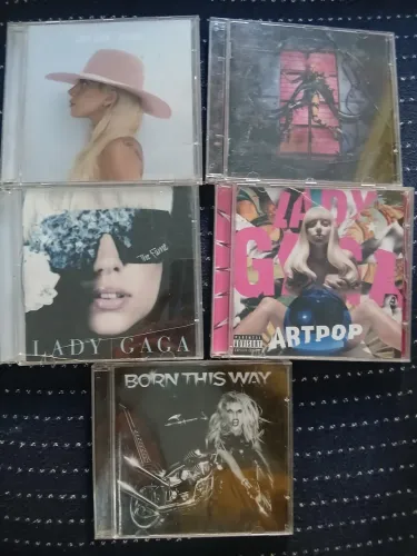 CD's Lady Gaga original ' lote 5 cds