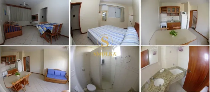 apartamento mobiliado e equipado 50 m do mar na Rua das Gaivotas