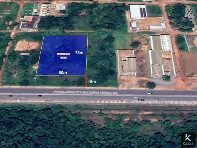 Venda Terreno Comercial com 4500m2 na Estrada do Moinho, Cuiabá - MT