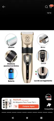 Estou vendendo esse Kit por 30 reais, está novo