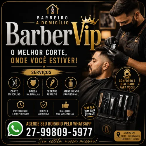 Barbeiro a Domicílio