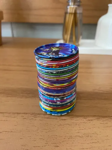 36 Tazos Yu-Gi-Oh colecionável 