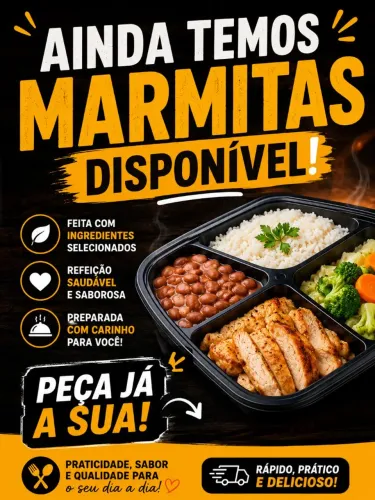 Procuro vendedoras para ficar em pontos estratégicos vendendo marmitas.