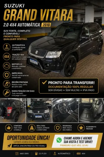 Suzuki Grand Vitara 2.0 16V 4x2/4x4 5P Aut. 2010