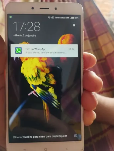 Celular redmi 4x não estou conseguindo formatar preferir vender